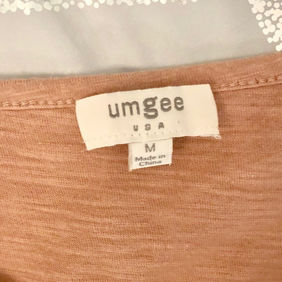 Umgee Orange Boho Top - Picture 2 of 4